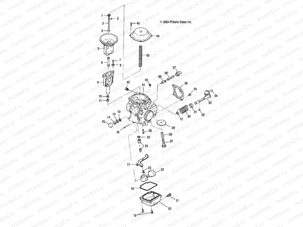 CARBURETOR - A04CD32AA/AB/AC/FB (4994839483C10) | CARBURETOR - A04CD32AA/AB/AC/FB (4994839483C10)