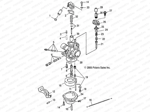 CARBURETOR - A06KA05CA/CB/CD (4999202359920235A08) | CARBURETOR - A06KA05CA/CB/CD (4999202359920235A08)