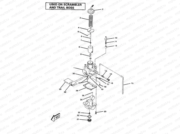 Carburetor Assembly (4910981098048A) | Carburetor Assembly (4910981098048A)
