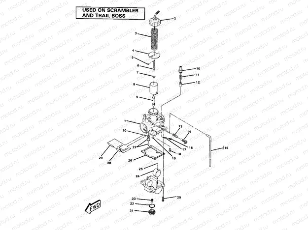 Carburetor Assembly (4911991199048A) | Carburetor Assembly (4911991199048A)
