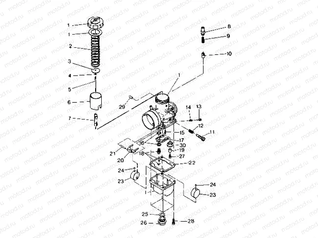 Carburetor Assembly (4914891489034A) | Carburetor Assembly (4914891489034A)