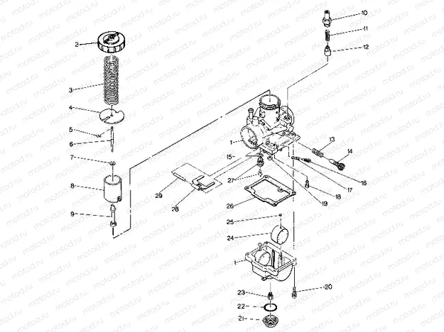 Carburetor Assembly (4917711771036A) | Carburetor Assembly (4917711771036A)
