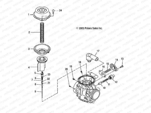 CARBURETOR | CARBURETOR, UPPER - A06GP50AA (4999201849920184C06)
