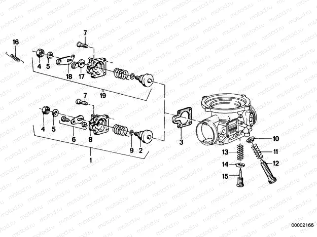 Carburetor-choke body