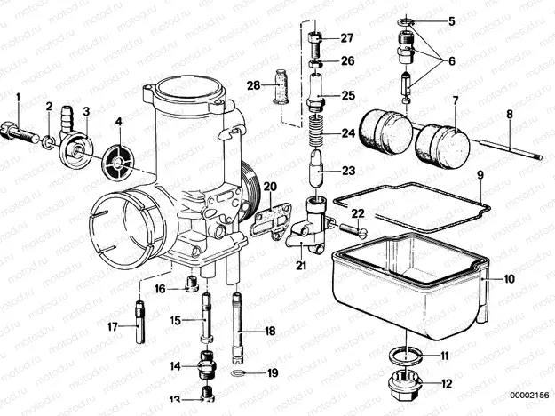 Carburetor-float assy/jet