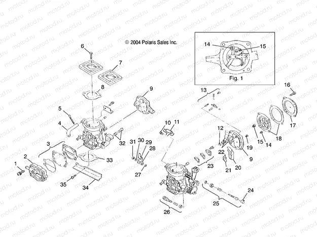 CARBURETOR - I984673 (4945164516c003) | CARBURETOR - I984673 (4945164516c003)
