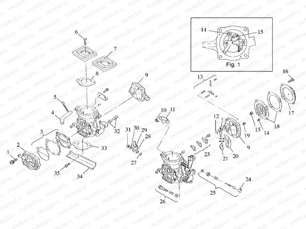CARBURETOR - I994673 (4951335133c003) | CARBURETOR - I994673 (4951335133c003)