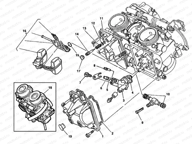 CARBURETOR » INTAKE, CARBURETTOR