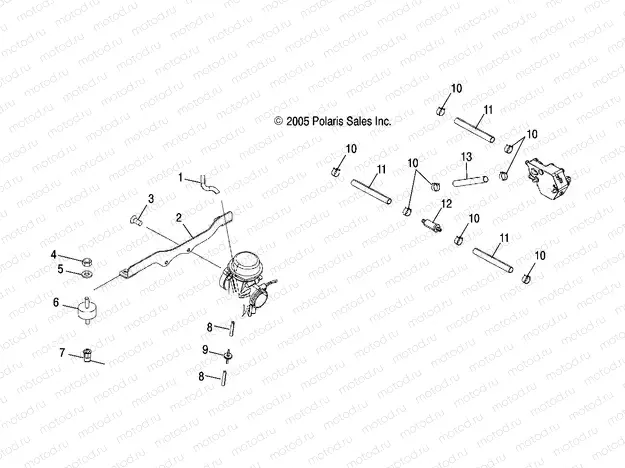 CARBURETOR MOUNTING and FUEL PUMP/LINES - A06MH50FB (4999200099920009A12) | CARBURETOR MOUNTING and FUEL PUMP/LINES - A06MH50FB (4999200099920009A12)