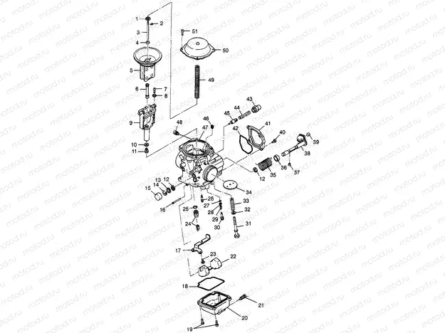 CARBURETOR - S98AE50E (4946394639e001) | CARBURETOR - S98AE50E (4946394639e001)