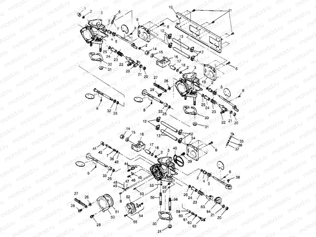 CARBURETOR SL 650 STD B954358 (4932923292C001) | CARBURETOR SL 650 STD B954358 (4932923292C001)