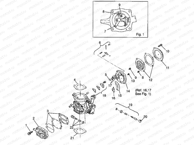 CARBURETOR (SL 700) SL 700 B974071 and Intl. SL 700 I974071 (4940874087C008) | CARBURETOR (SL 700) SL 700 B974071 and Intl. SL 700 I974071 (4940874087C008)