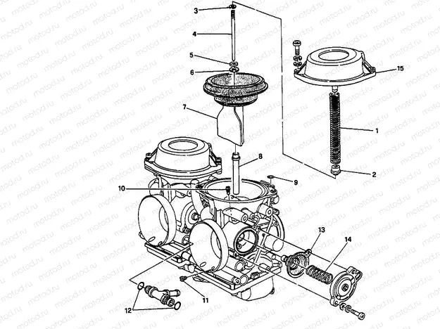 CARBURETOR SPARE PARTS » INTAKE, CARBURETTOR