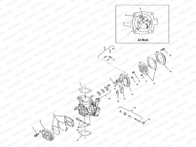CARBURETOR - W005197I (4955815581C006) | CARBURETOR - W005197I (4955815581C006)