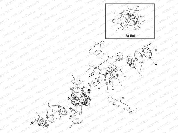 CARBURETOR - W014697D (4964806480C001) | CARBURETOR - W014697D (4964806480C001)