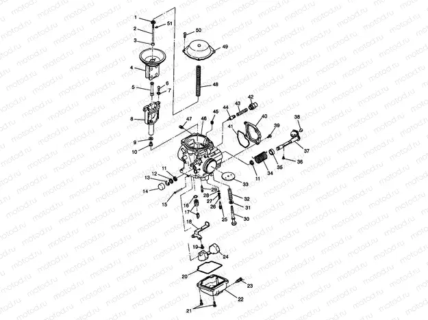 CARBURETOR - W98AC42A (4945214521D011) | CARBURETOR - W98AC42A (4945214521D011)