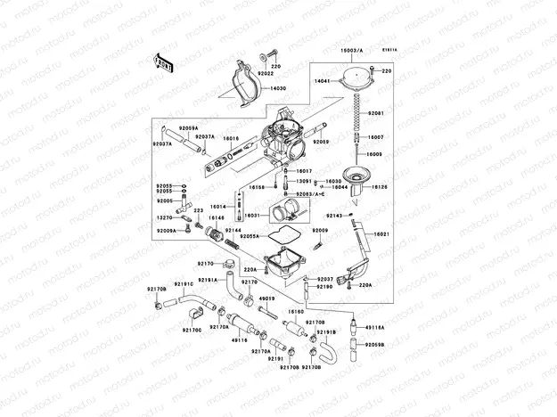 Carburetor(LF400AE531714-)