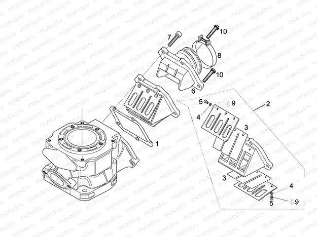 Carburettor flange