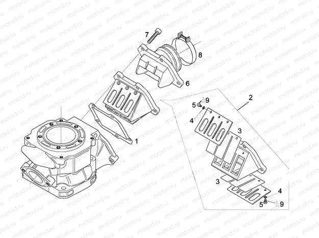 Carburettor flange