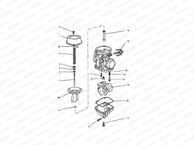 Carburettor Parts 4 Cyl (Carb Assy T1240360)