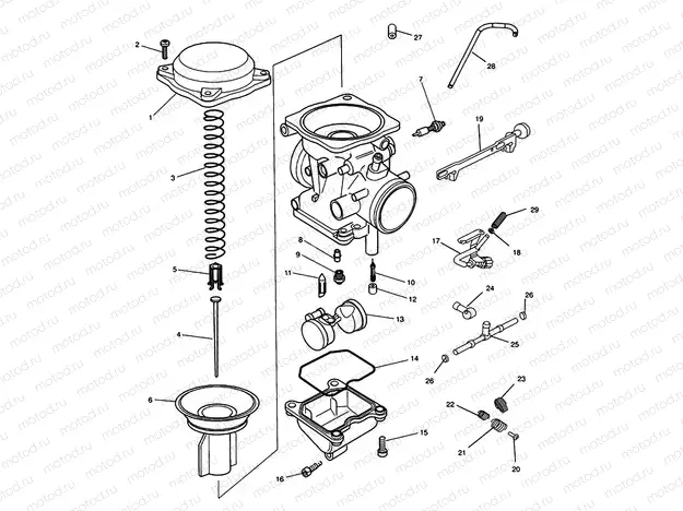 Carburettor Parts - Bonneville