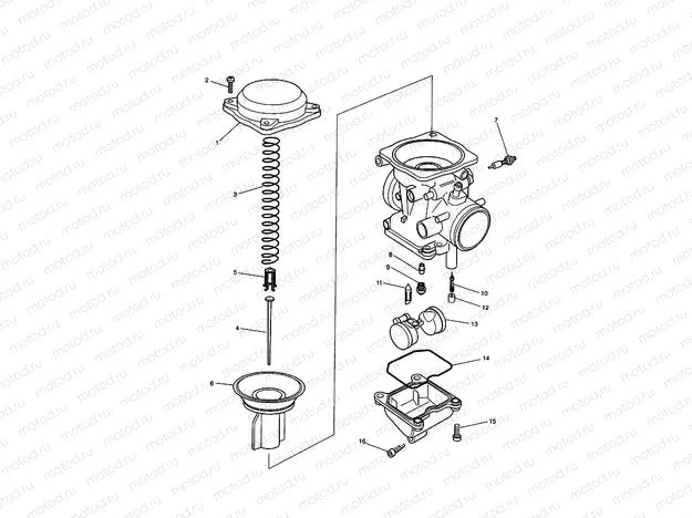 Carburettor Parts T1240660