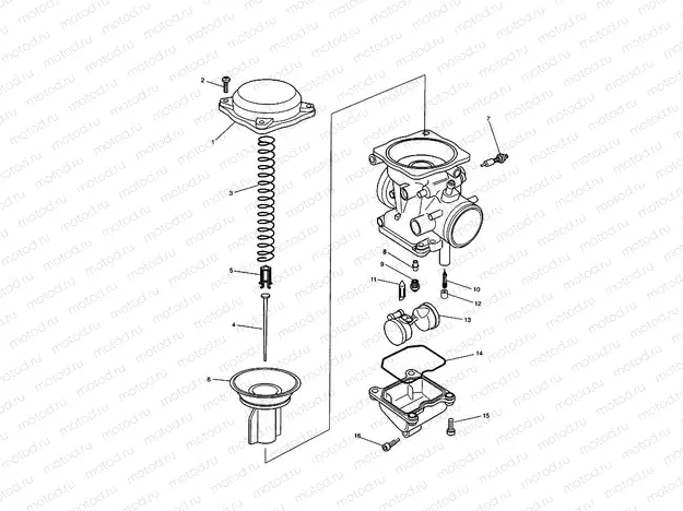 Carburettor Parts T1240660