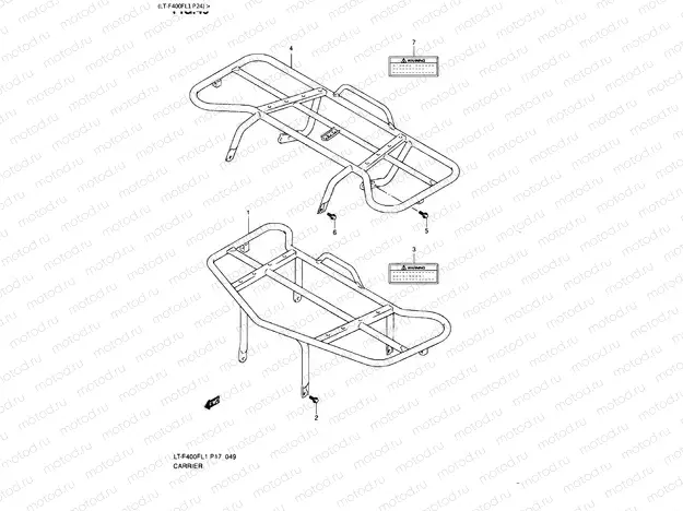 CARRIER (LT-F400FL1 P24)