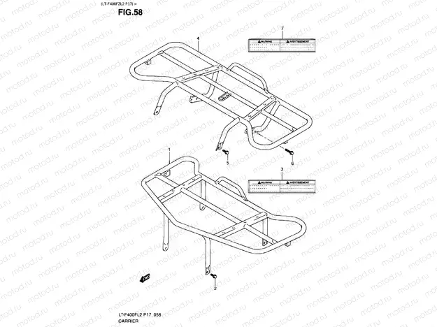 CARRIER (LT-F400FZL2 P17)
