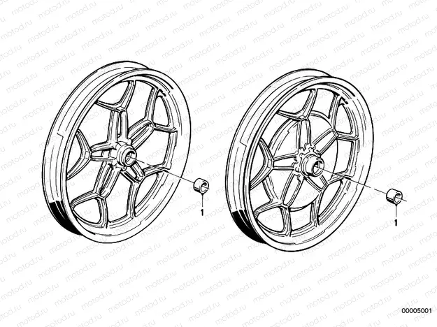 Cast rim-shims