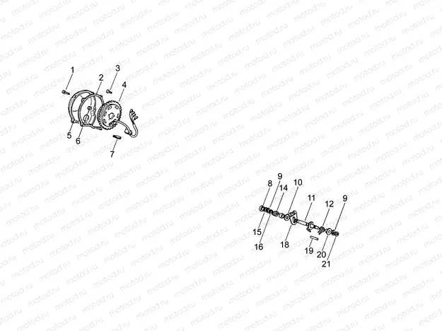Cdi magneto assy