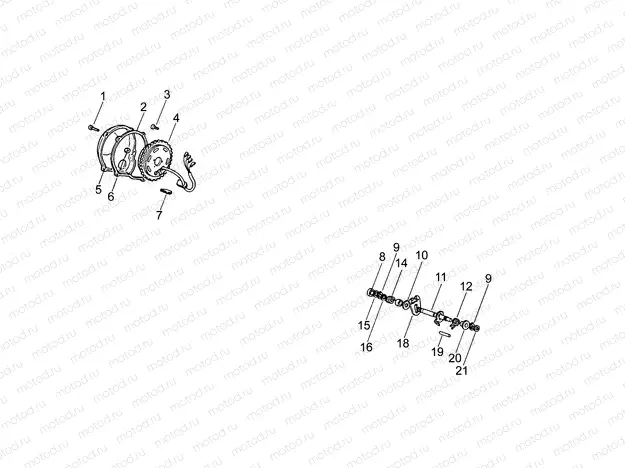 Cdi magneto assy