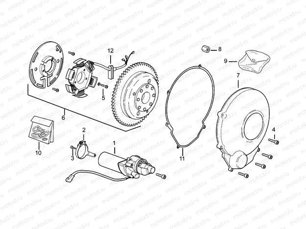 Cdi magneto assy
