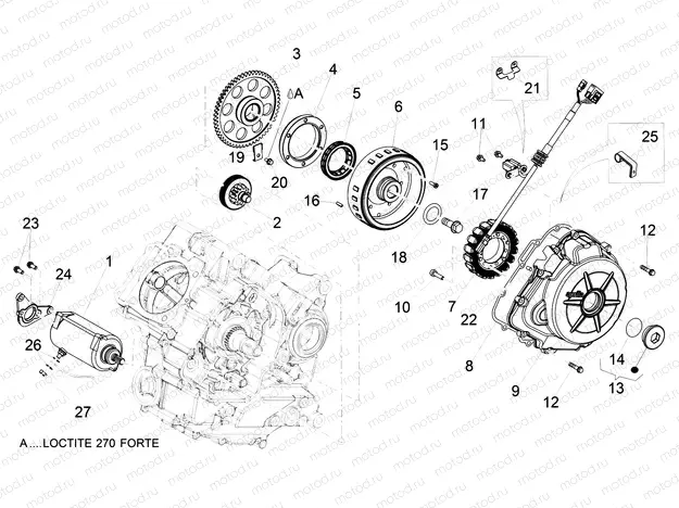 Cdi magneto assy / Ignition unit