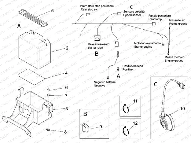 Central electrical system