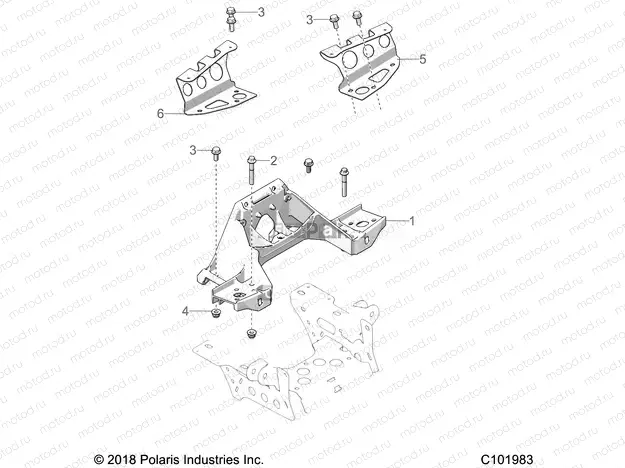 CHASSIS | CHASSIS, BULKHEAD and FRONT CAB SUPPORT - A21SXV85A9/AF/AP/CAF (C101983)