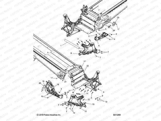 CHASSIS | CHASSIS, BULKHEAD ASM. - S20EFS8PS ALL OPTIONS (601289)