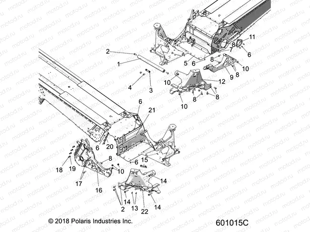 CHASSIS | CHASSIS, BULKHEAD ASM. - S20EFS8R/8RE ALL OPTIONS (601015C)
