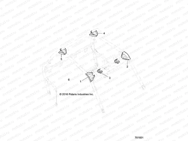 CHASSIS | CHASSIS, CAB FRAME ACCESORIES- Z17VBS87C2/CB (701601)