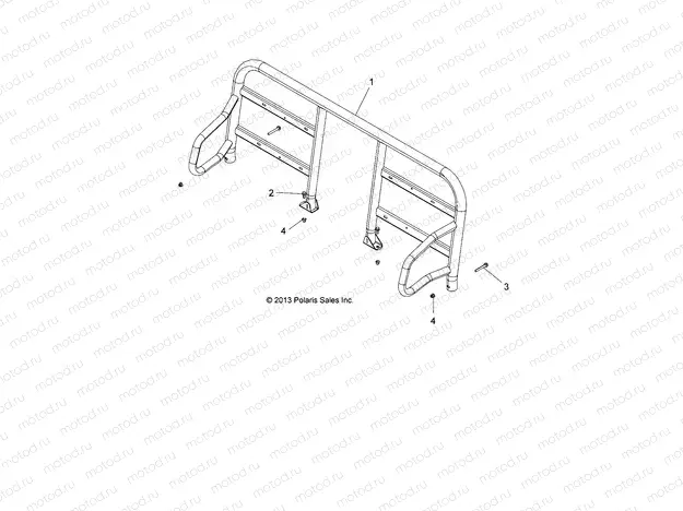 CHASSIS | CHASSIS, CAB FRAME -  L17U2NAEFA/EMA (49LEVFRAME14EM)