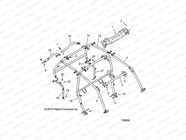 CHASSIS | CHASSIS, CAB FRAME - Z18VFE99NK (700806)