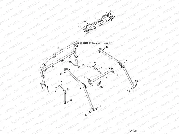 CHASSIS | CHASSIS, CAB FRAME - Z19VBA87A2/E87AG/AK/LG (701136)