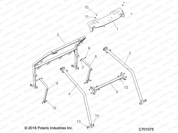 CHASSIS | CHASSIS, CAB FRAME - Z20ASS99C2/CH (C701075)