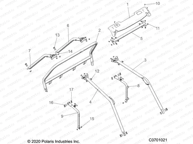 CHASSIS | CHASSIS, CAB FRAME - Z23NAK99A/99B (C0701021)