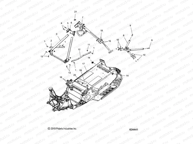 CHASSIS | CHASSIS, CHASSIS ASM. and OVER STRUCTURE - S20DCH6PS ALL OPTIONS (600327)