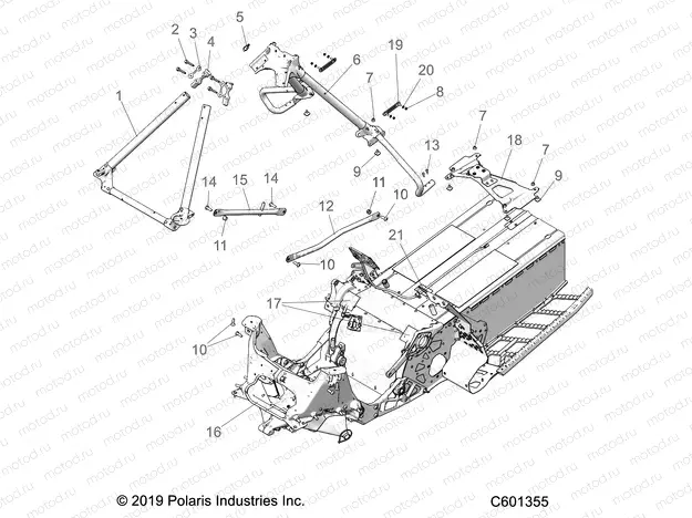 CHASSIS | CHASSIS, CHASSIS ASM. and OVER STRUCTURE - S20EDE8PS ALL OPTIONS (C601355)