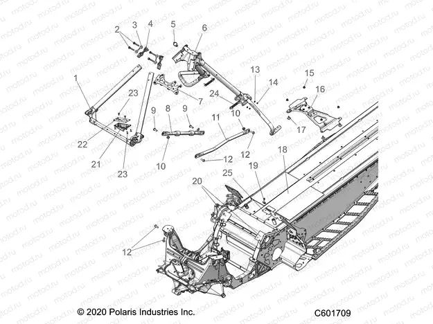 CHASSIS | CHASSIS, CHASSIS ASM. and OVER STRUCTURE - S20EDE8RS/8REM (600975C)
