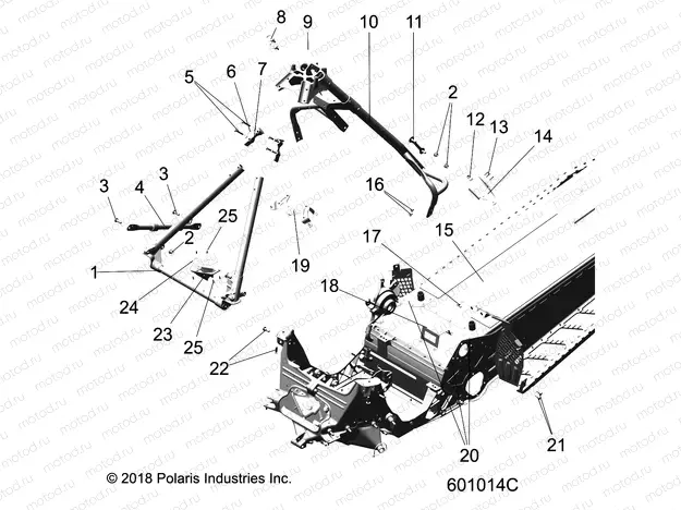 CHASSIS | CHASSIS, CHASSIS ASM. and OVER STRUCTURE - S20EFS8RS/8RE ALL OPTIONS (601014C)