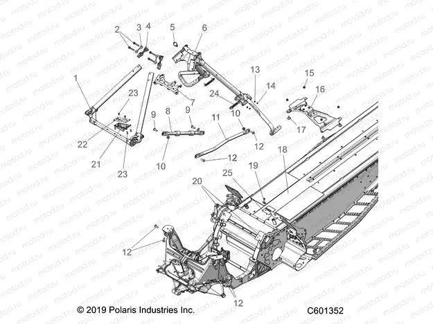 CHASSIS | CHASSIS, CHASSIS ASM. and OVER STRUCTURE - S20EKL8RS ALL OPTIONS (C601352)
