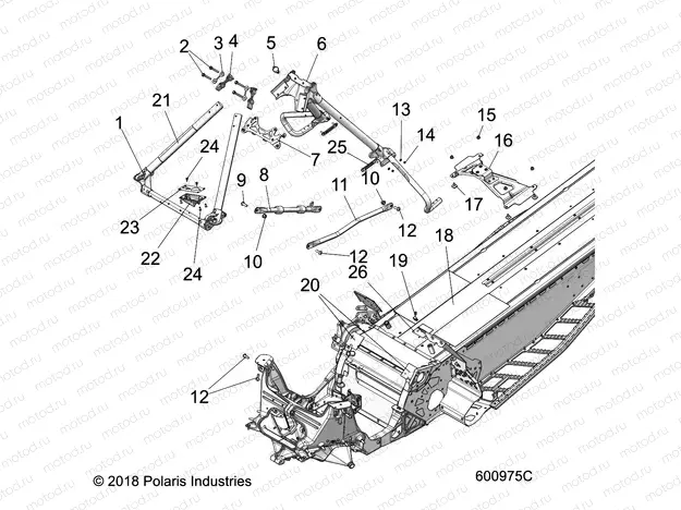 CHASSIS | CHASSIS, CHASSIS ASM. and OVER STRUCTURE - S20ELS8RS/8RE (600975C)